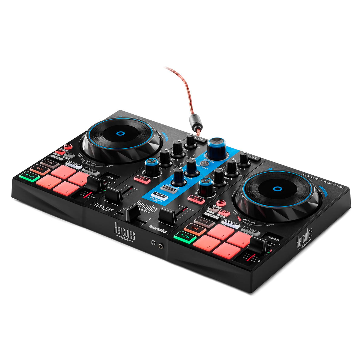 Hercules Inpulse 200 mk2 Limited Edition Artic Blue for Serato DJ