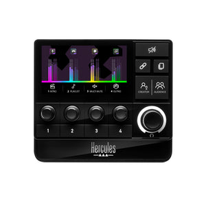 Hercules STREAM 200 XLR Audio Controller for Live Streaming & Gaming