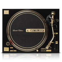 Reloop RP-7000 GLD Limited Edition GOLD Turntable Package
