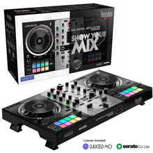 Hercules DJ DJControl Inpulse 500 Silver Edition 2-Channel DJ Controller (BSTOCK)
