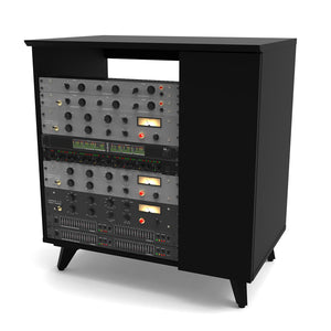 Glorious Modular Side Rack Extension for Sound Desk Pro. Avail in White / Walnut / Black