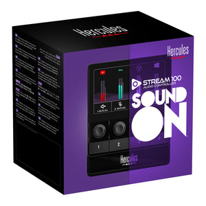 Hercules STREAM 100 Audio Controller for Streamers
