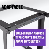 On Stage TMP-LPT8000 Portable Laptop Stand w/ USB Hub