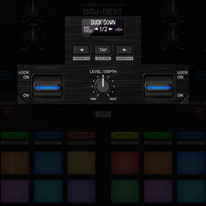 Pioneer DDJ-REV 7 Scratch-style 2-channel pro DJ controller for Serato DJ Pro