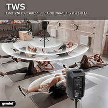 Gemini AS-2110BT  1000 Watt Active 10” Bluetooth® Loudspeaker