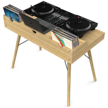 Glorious Vintage Music Station Workstation and DJ Table