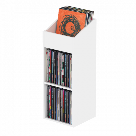 Glorious Record Rack 330 White - Advanced Vinyl Station