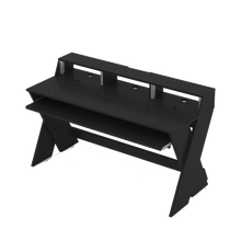 Glorious Sound Desk Pro Studio Desk w/ sliding keyboard shelf / Black