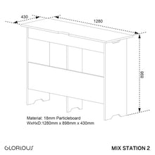 Glorious AMS Mix Station 2 For 2 Turntables or Tabletop CD Players and 1 DJ Mixer