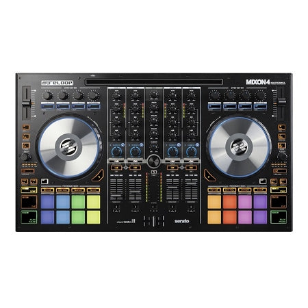 Reloop Mixon 4 Serato DJ and Algoriddim DJ Controller | JK Pro Audio