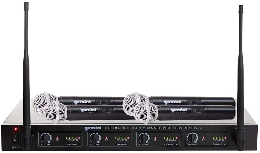 Gemini Sound UHF-04M Professional Audio DJ Equipment