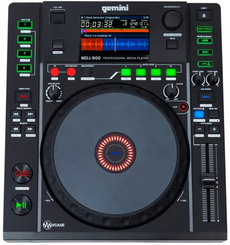 Gemini Sound MDJ-900 Controller Mixer Turntable