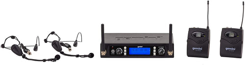 Gemini Sound UHF-6200HL Wireless Microphone System