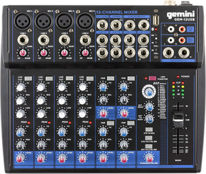 Gemini Sound Professional Audio Equipment GEM-12USB