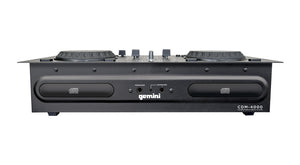 Gemini CDM-4000 2 Channel Dual MP3/CD/USD Mixer Console