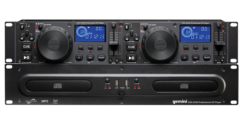 Gemini CDX-2250i Dual Rackmount CD/USB Media Player