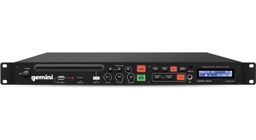 Gemini CDMP-1500 Single 1U CD/MP3/USB Player