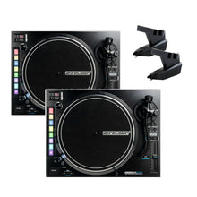 Reloop RP-8000mk2 (PAIR) Advanced Hybrid Turntable w/ MIDI feature section and FREE OM Needles