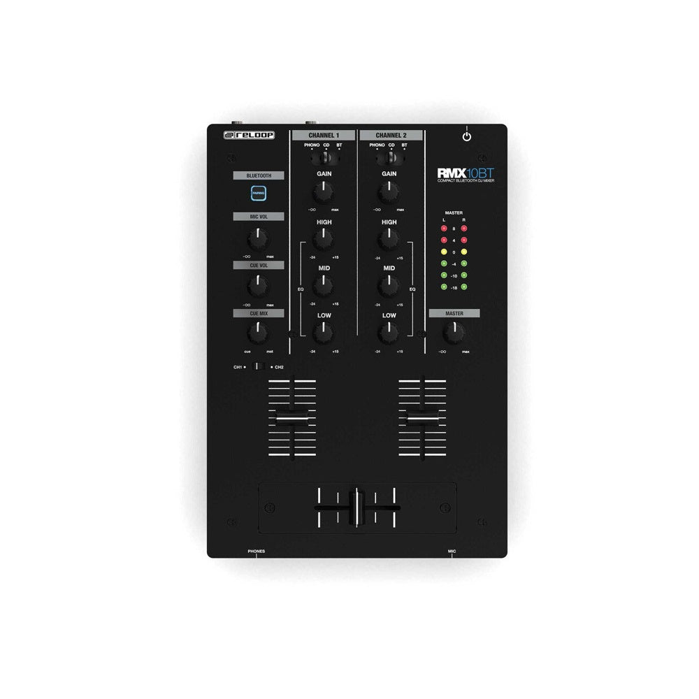 Reloop RMX-10BT Compact Bluetooth DJ Mixer (B stock)